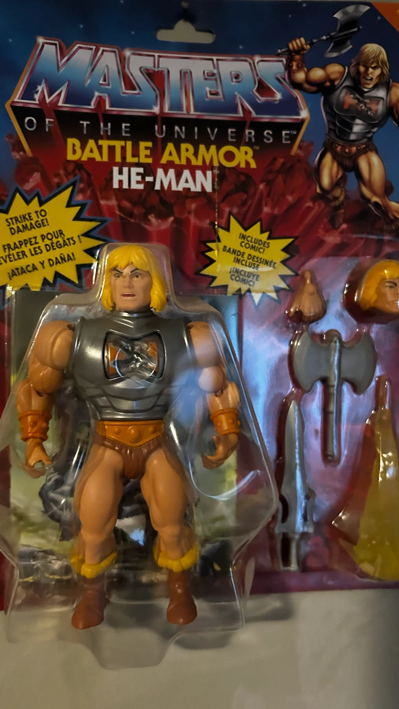 Masters of the Universe Battle Armor He-Man Action Figure