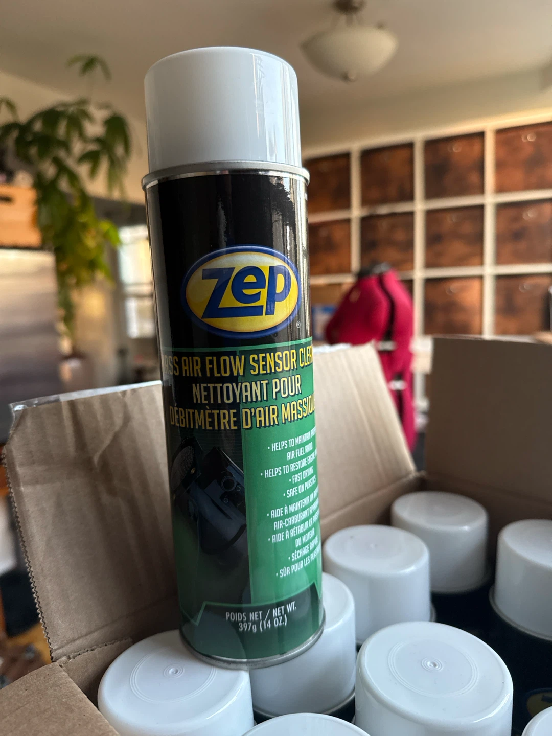 Zep Mass Air Flow Sensor Cleaner - 14 oz (12 cans)