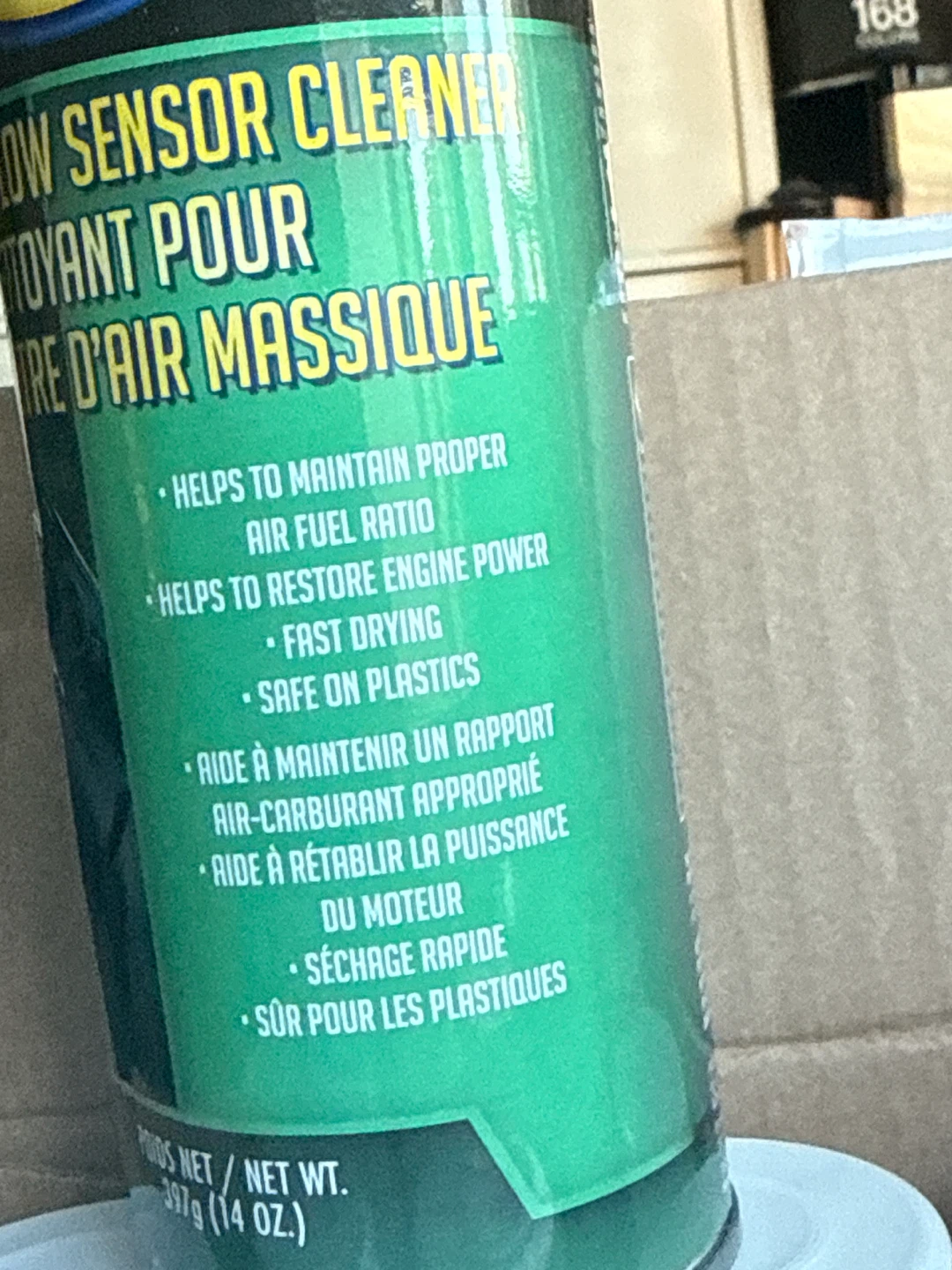Zep Mass Air Flow Sensor Cleaner - 14 oz (12 cans) - photo 2