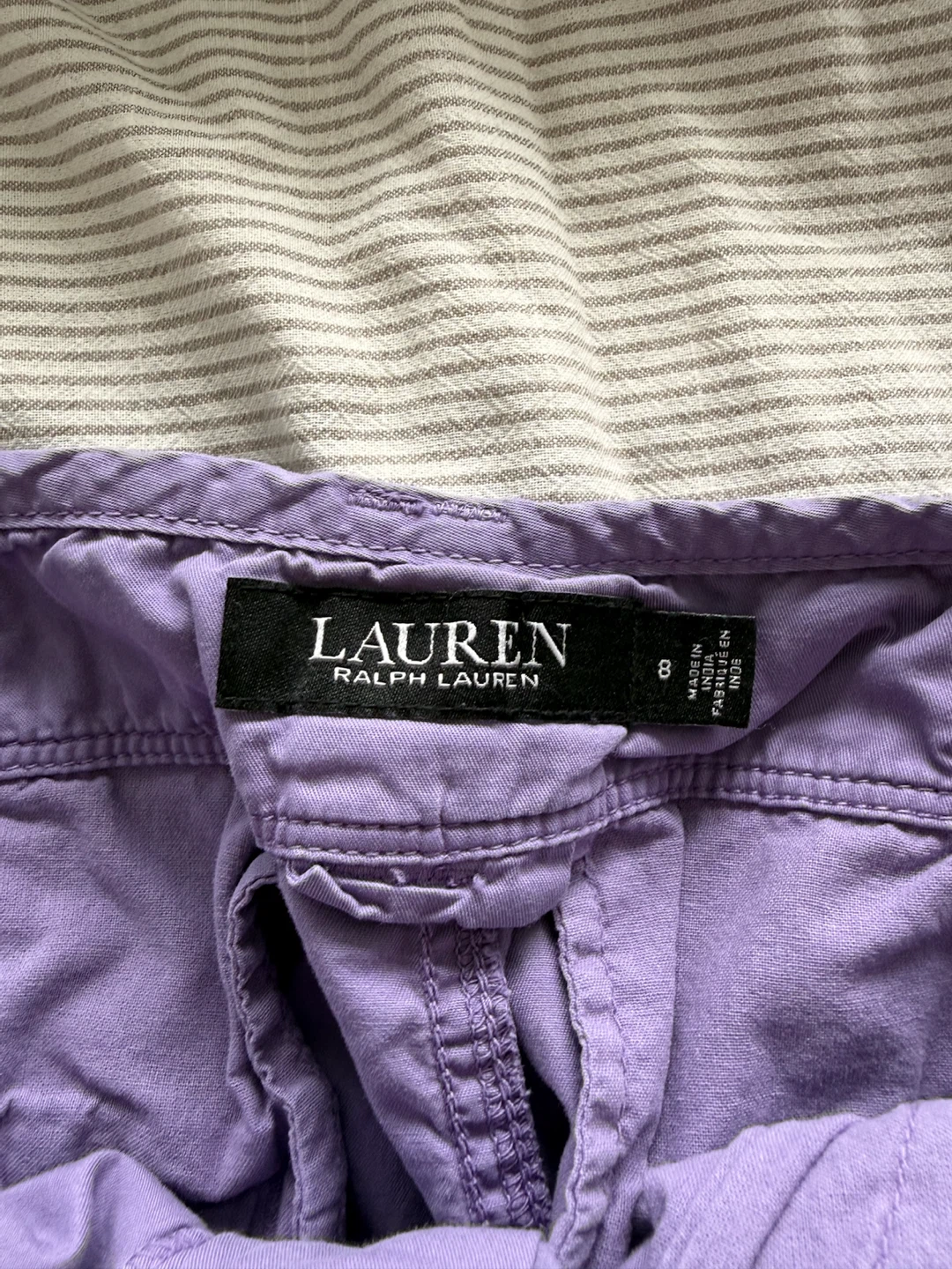 Lauren Ralph Lauren Purple Cargo Pants Size 8 - photo 5