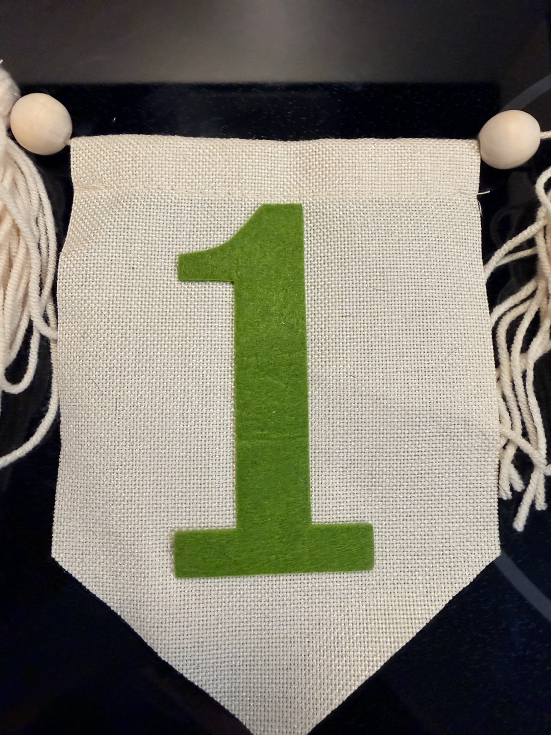 First Birthday Tassel Banner – High Chair or Party Decor - photo 3
