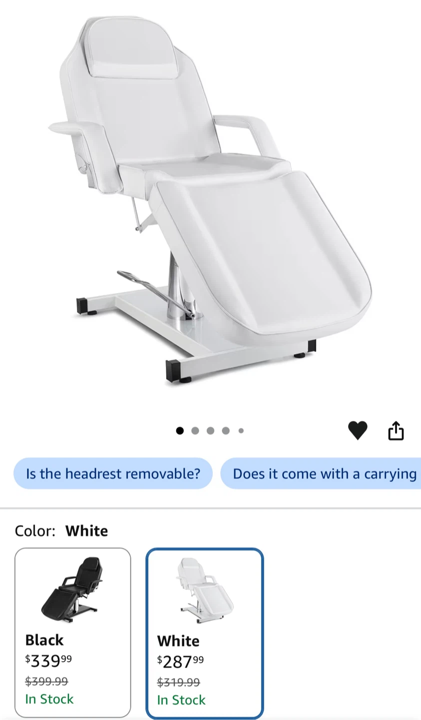 Artist Hand Adjustable Spa Bed