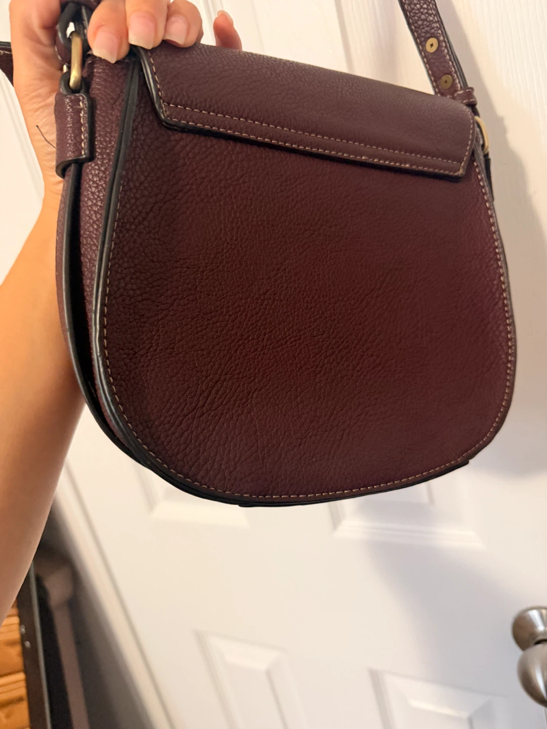 Lily & Ivy Brown Leather Crossbody Purse - photo 3