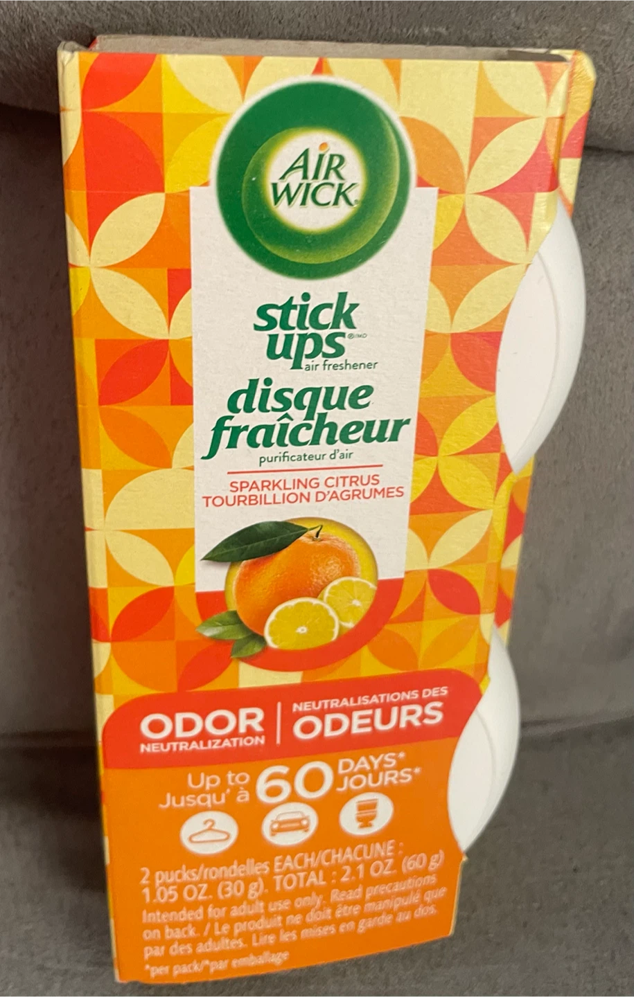 Air Wick Stick Ups Sparkling Citrus Air Freshener