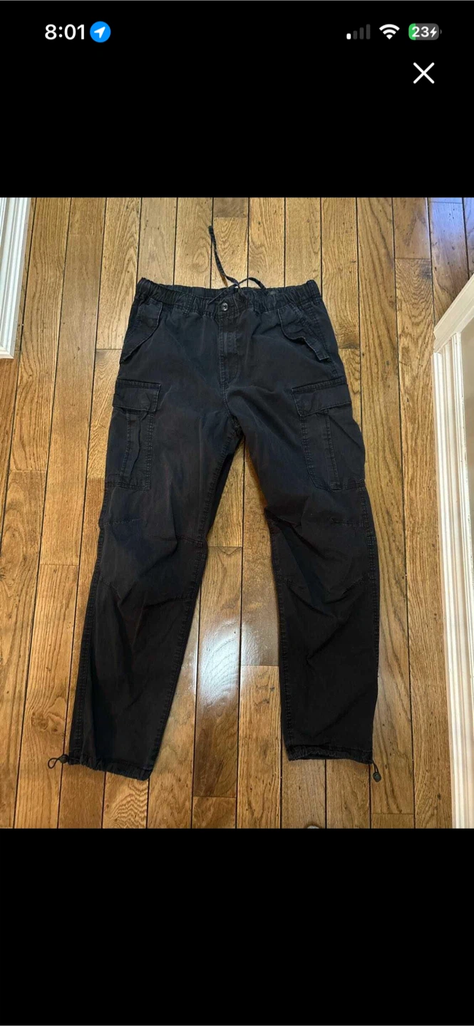 H&M “regular fit” cargo pants