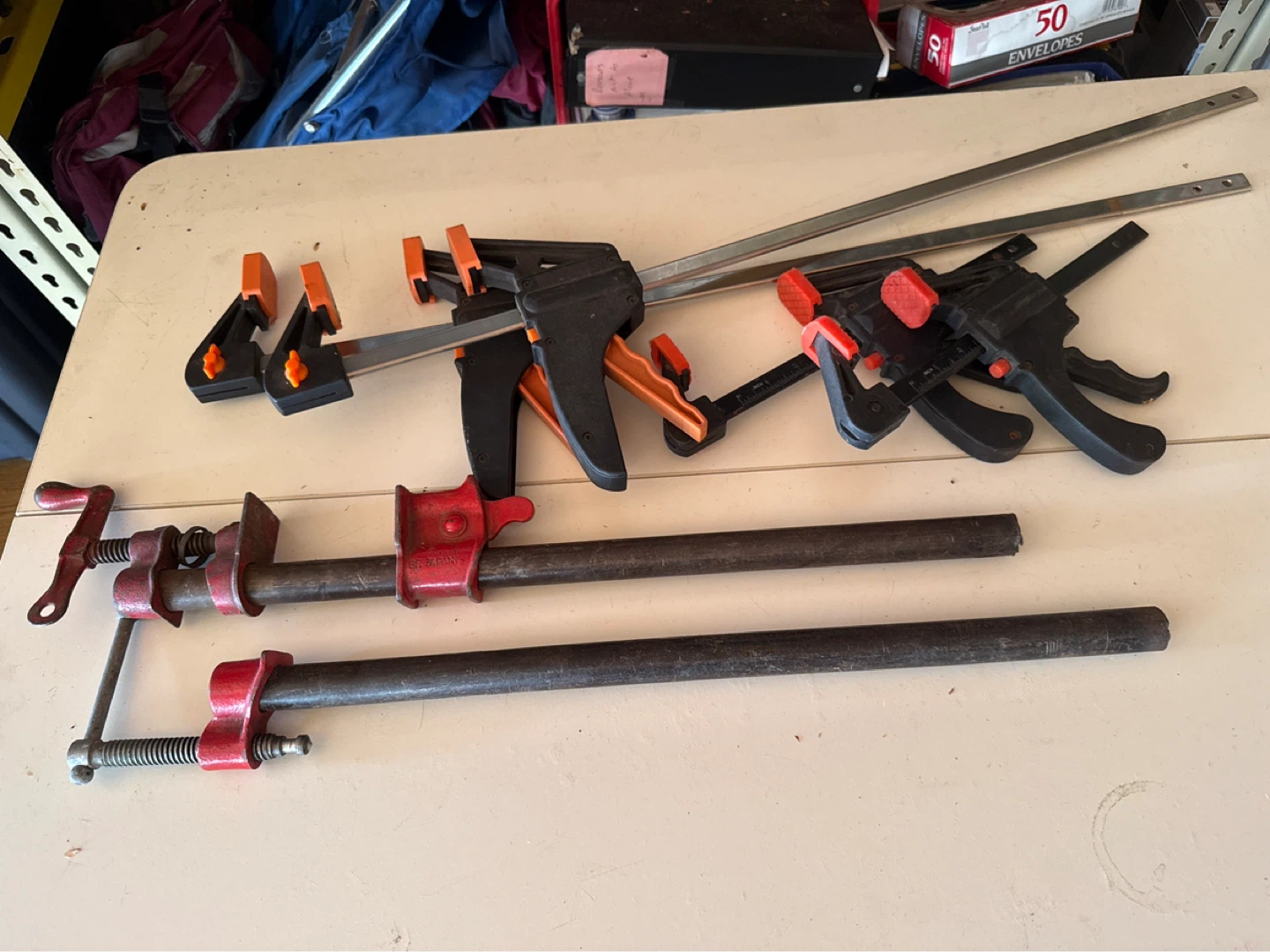 Assorted Wood Clamps