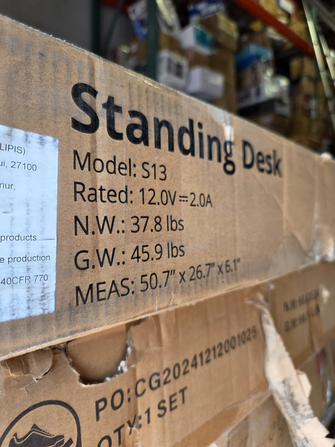Electric FEZIBO PRO ONE-PIECE Standing Desk - photo 3