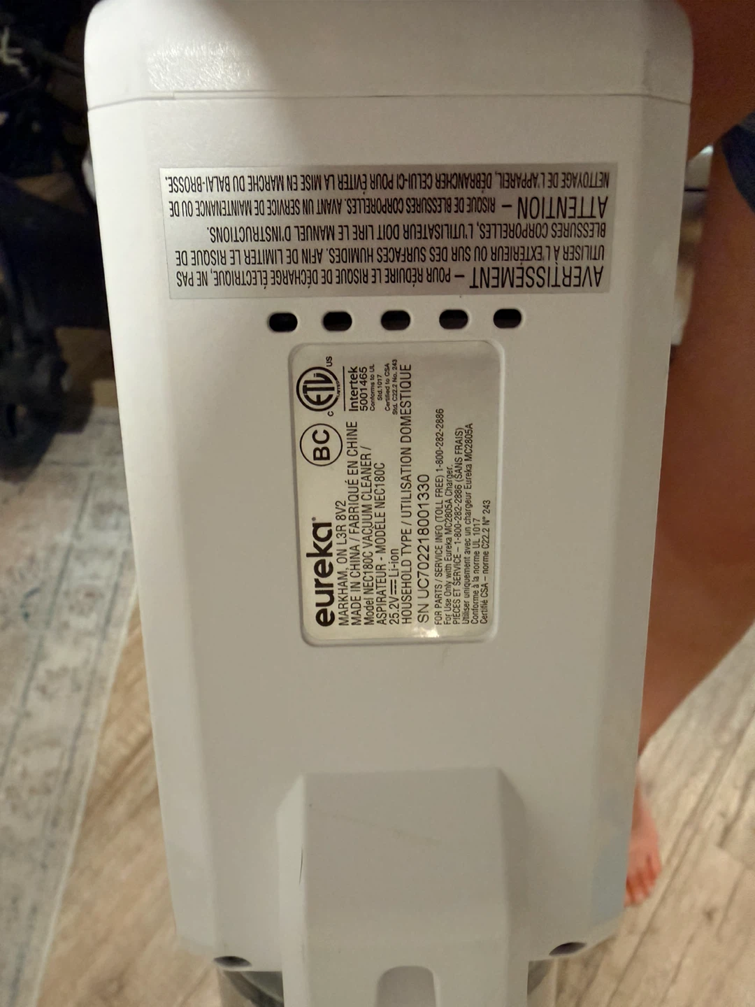 Eureka RapidClean Pro Cordless Stick Vacuum - photo 4