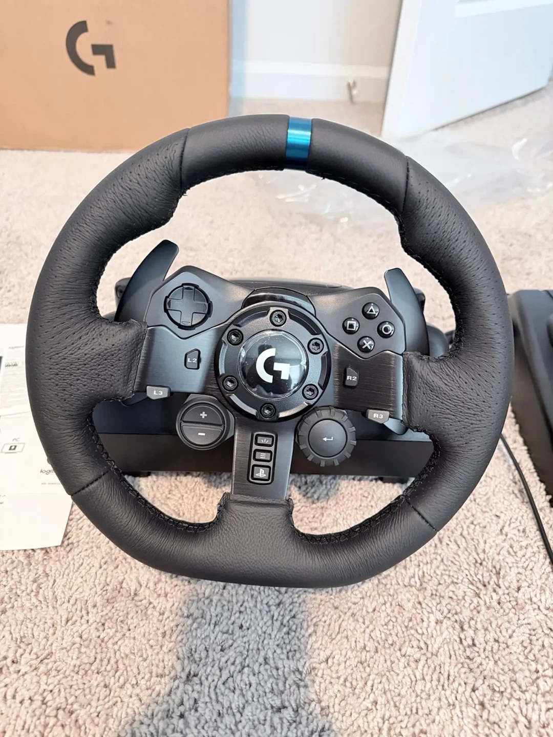 🔥 Logitech G923 Racing Wheel PS5/PS4/PC | Like New