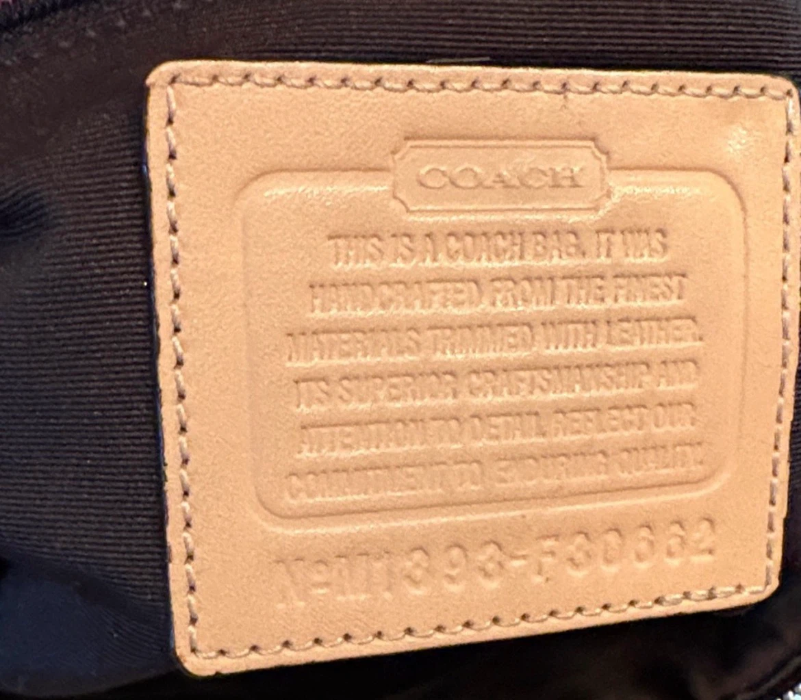 Coach Monogram Satchel Bag - photo 2