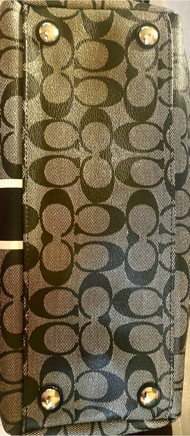 Coach Monogram Satchel Bag - photo 4