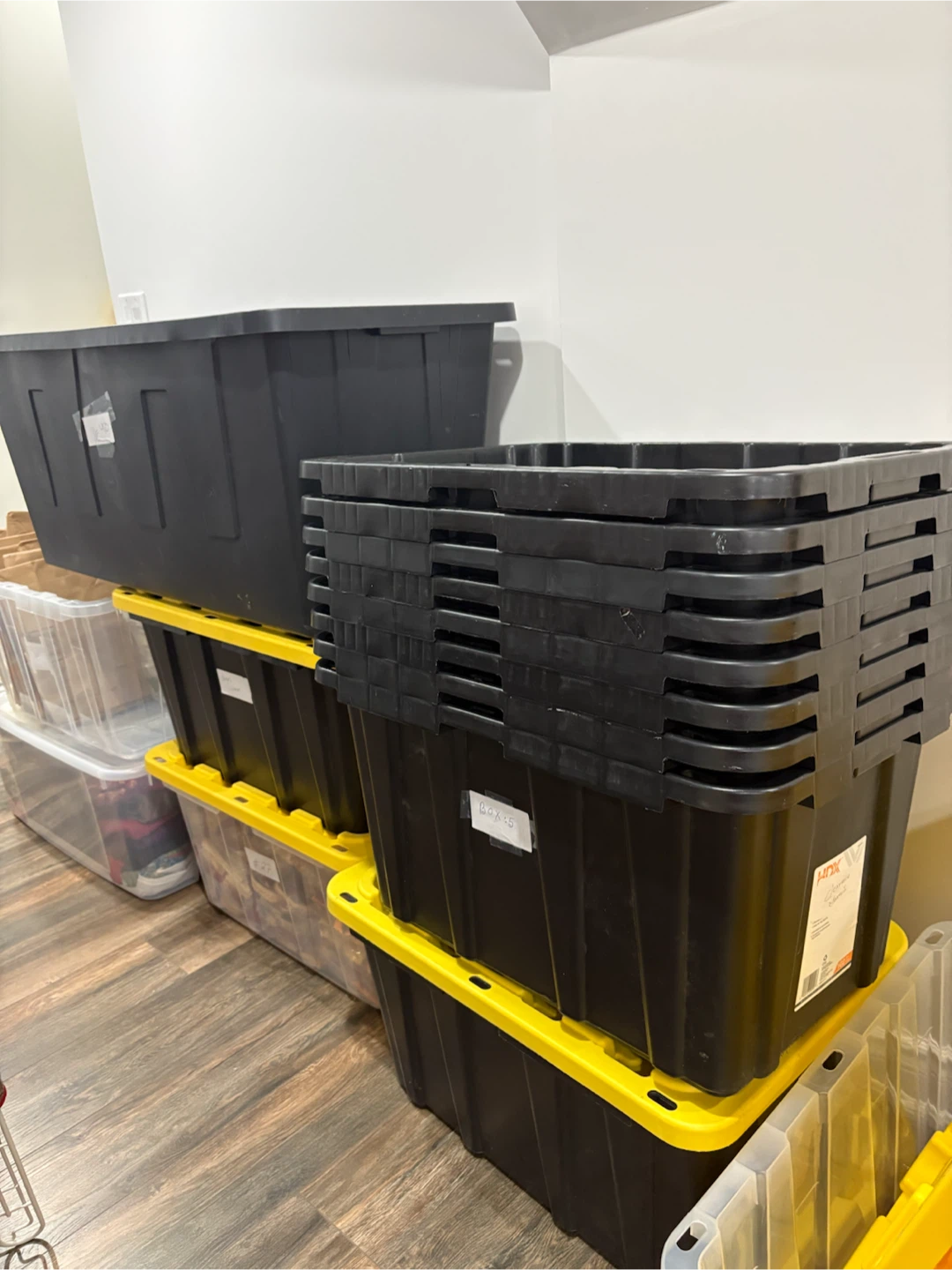 Plastic Storage Bins