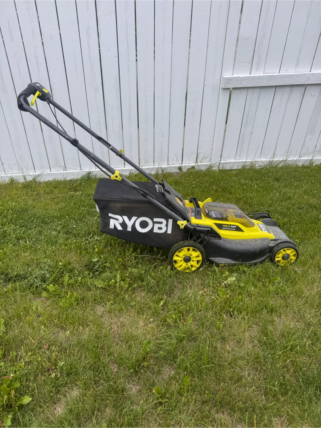 Ryobi Electric Lawn Mower +battery 18v - photo 2