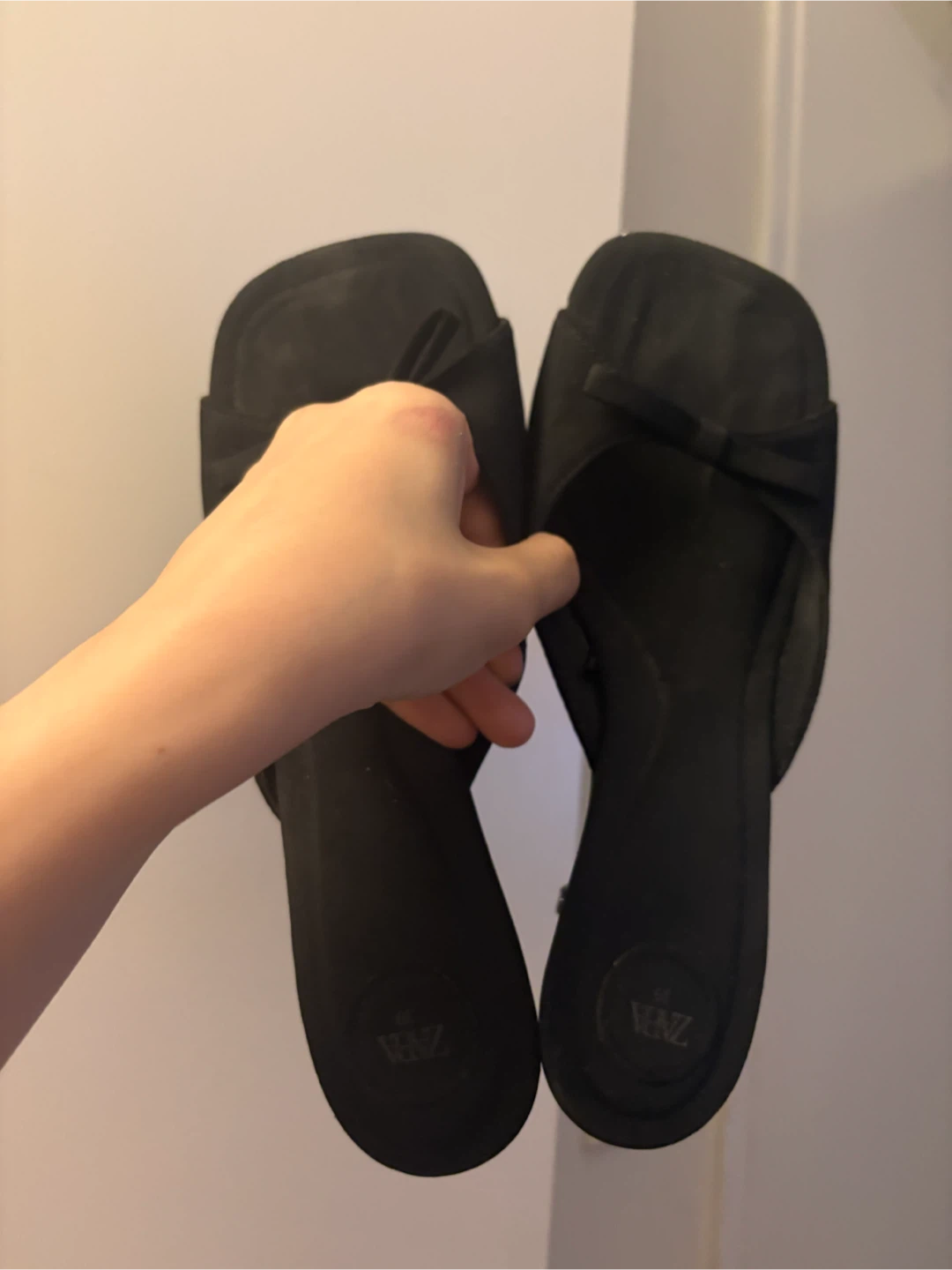 ZARA Black Bow Heels size 38 - photo 2