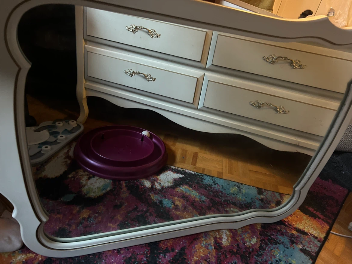 Baronet Cream French Provincial Dresser and Mirror - photo 4