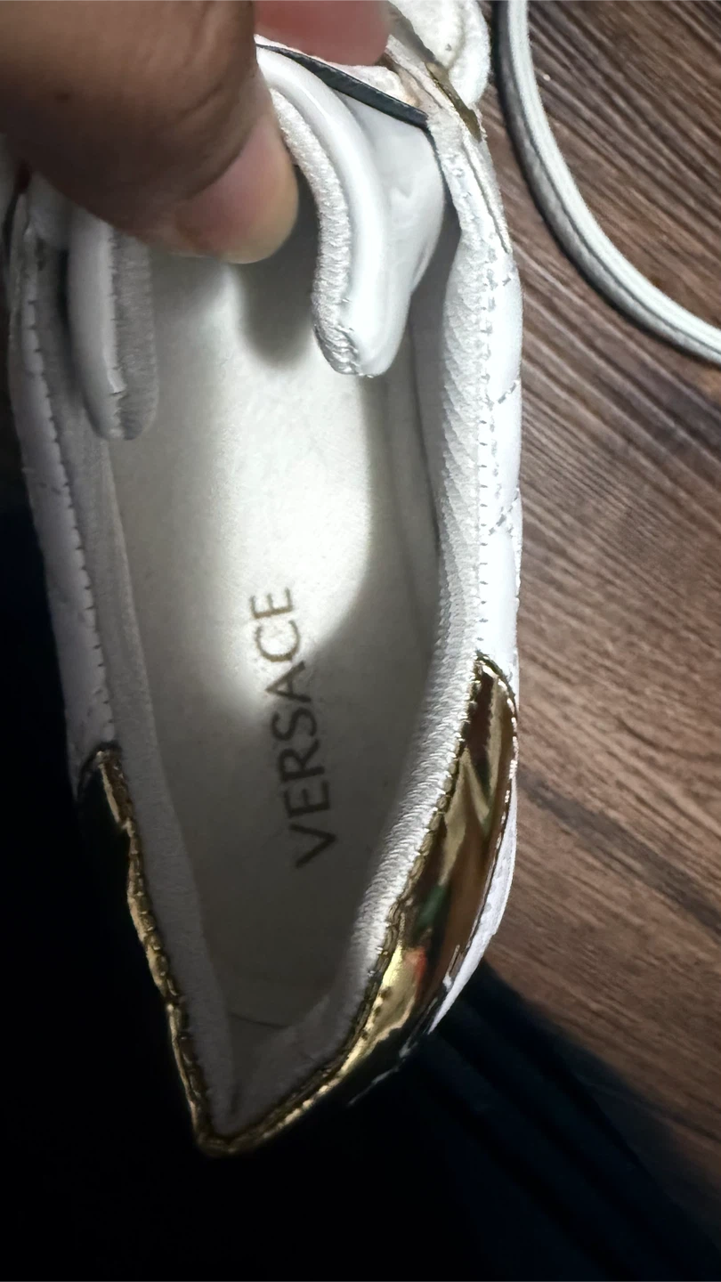 Versace White Sneakers - Size 40 - photo 5
