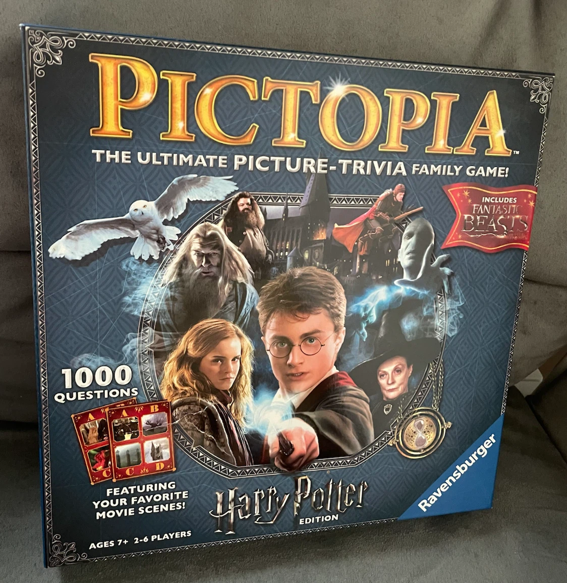 Harry Potter Pictopia The Ultimate Picture-Trivia Family Game