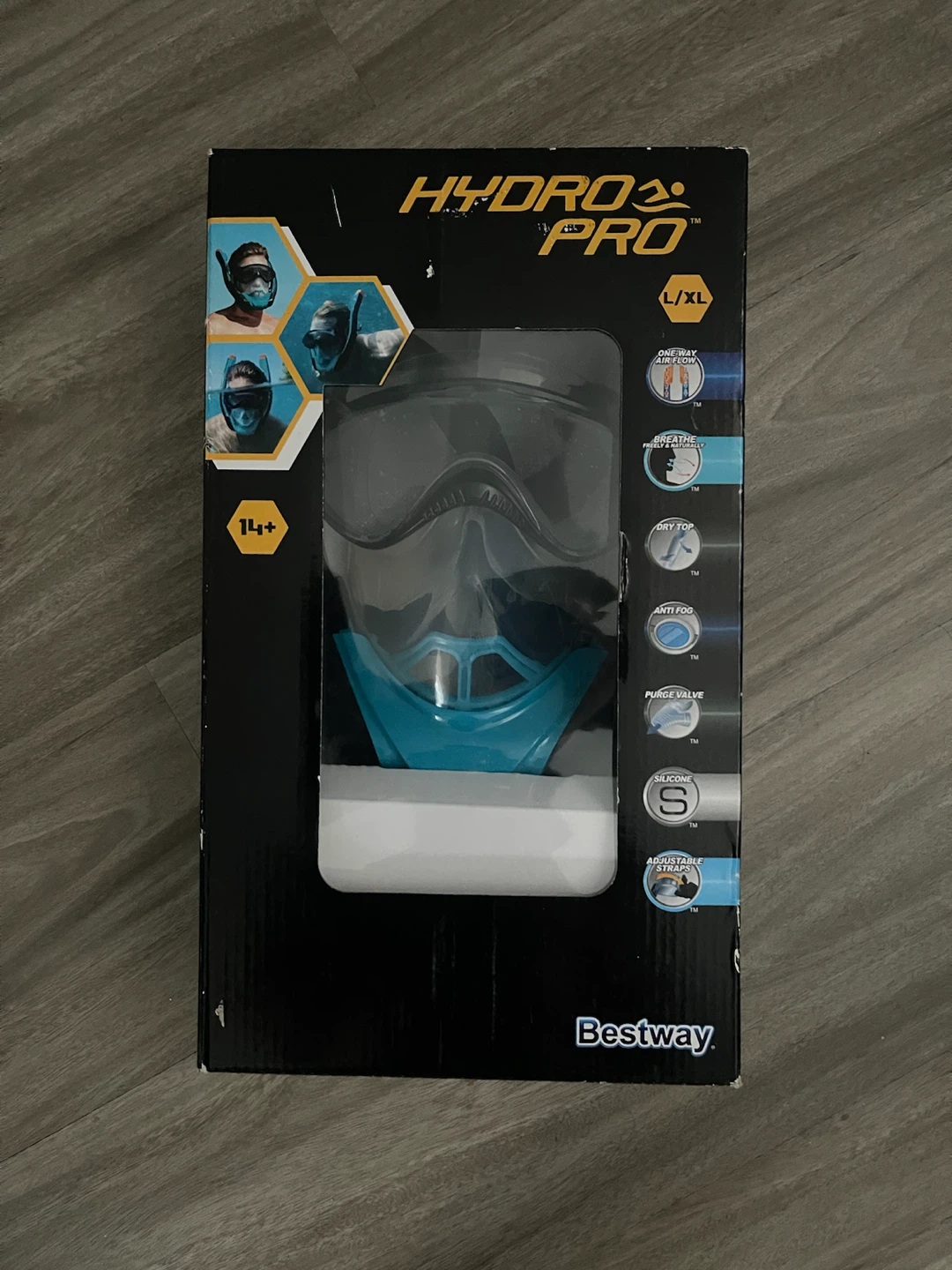 Bestway Hydro-Pro Seaclear Anti-Fog  Snorkeling Mask - photo 2