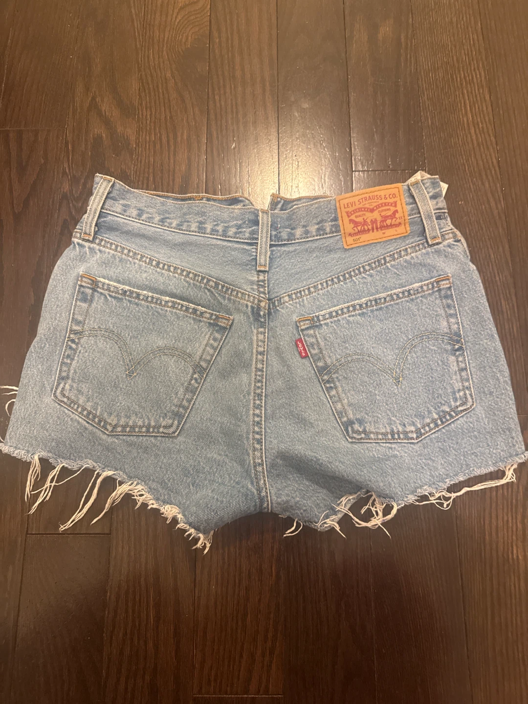 Levi's 501 Original Denim Shorts - photo 2
