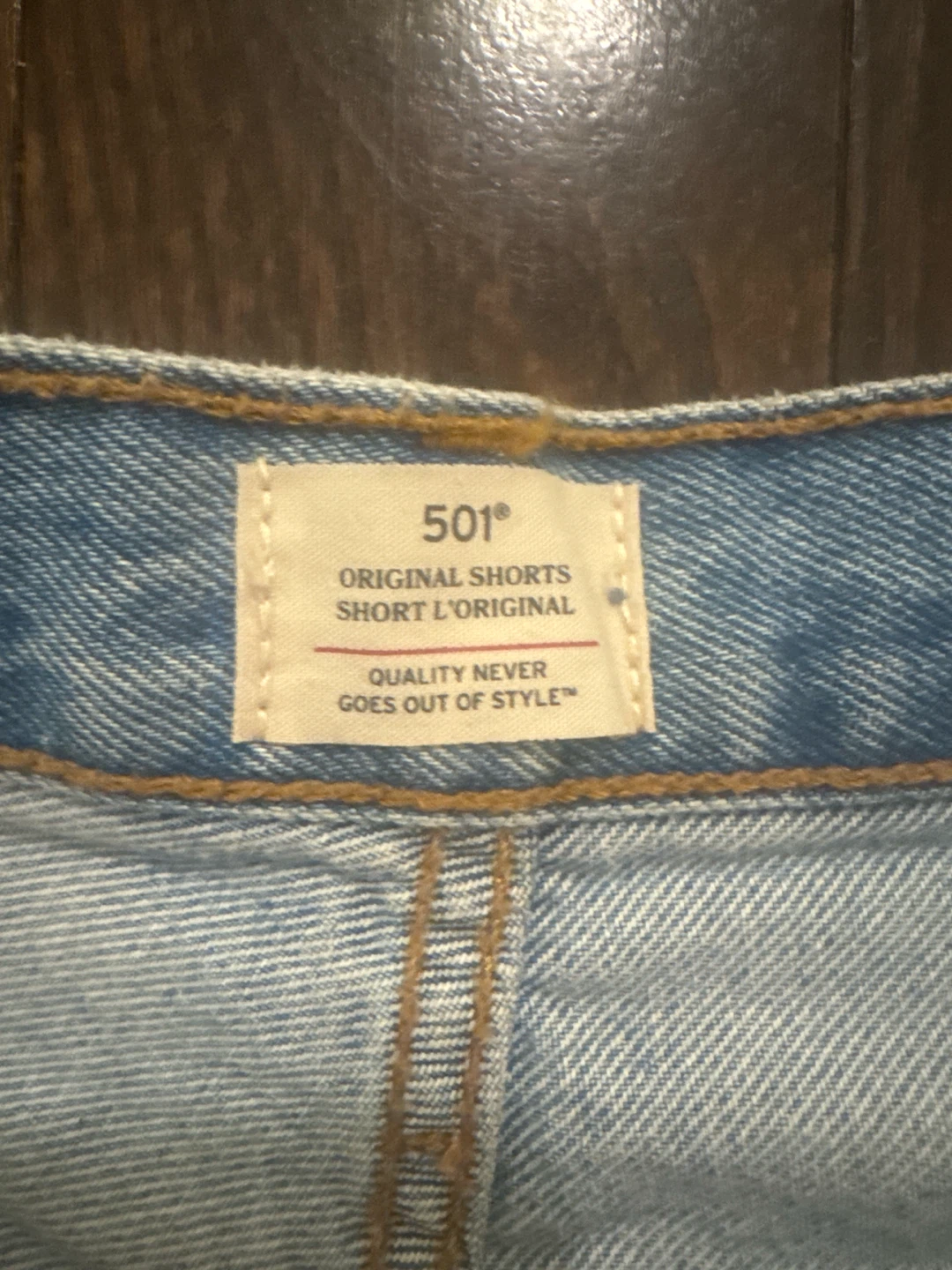 Levi's 501 Original Denim Shorts - photo 3