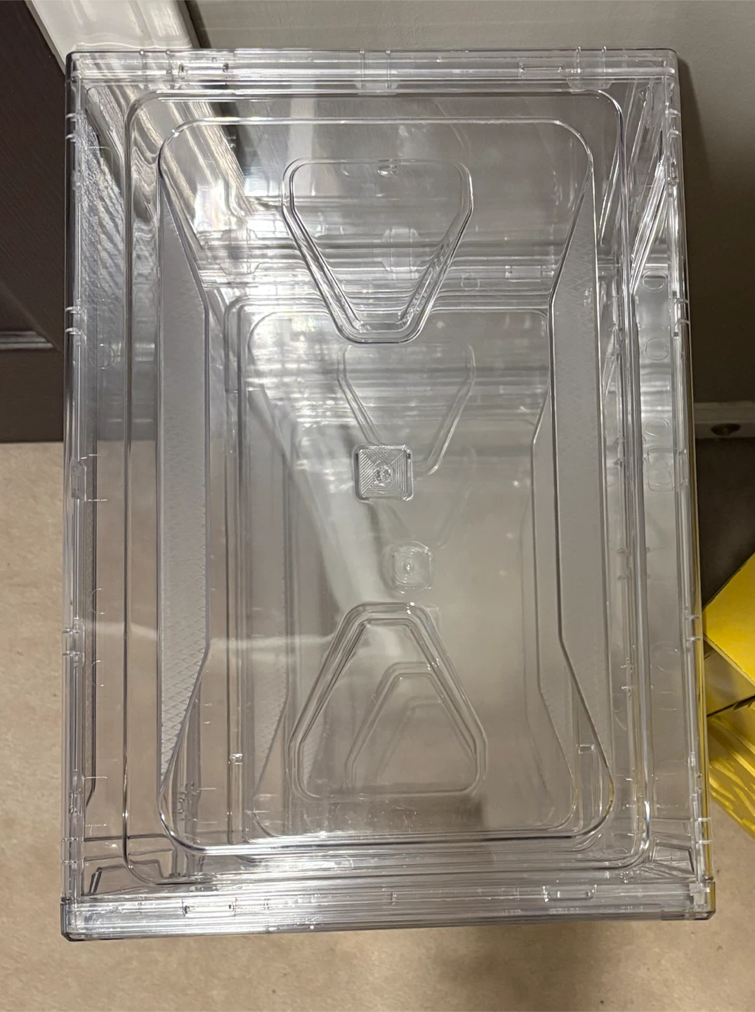 ✨✨Stackable Clear Plastic Shoe Boxes (3) - photo 2