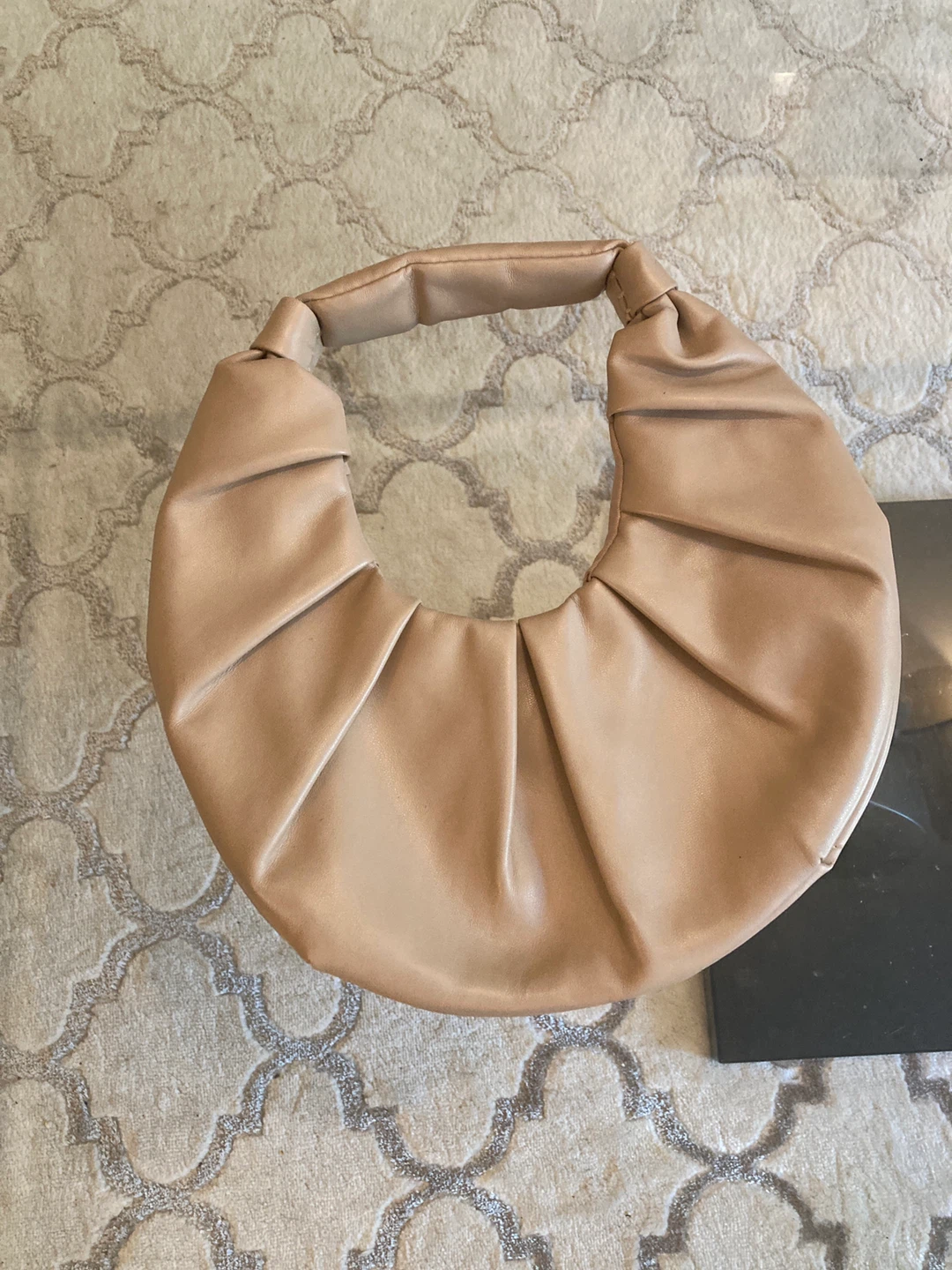 Forever 21 Beige Magnetic Closure Bag