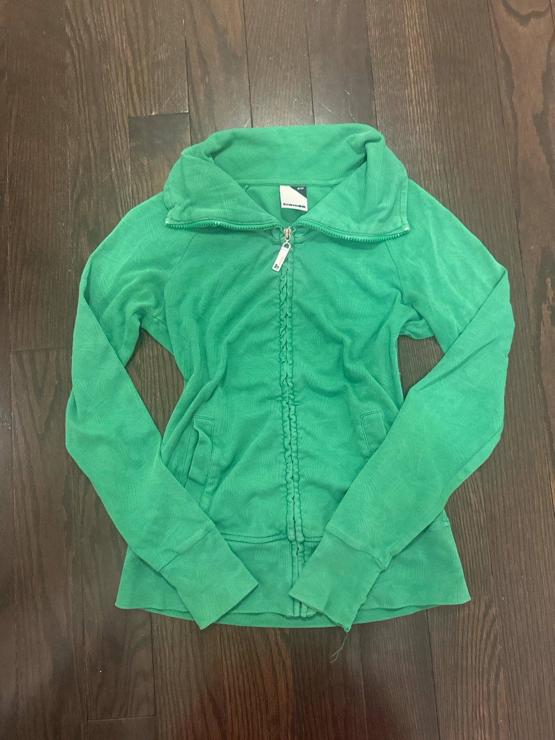 Kismet Green Zip-Up Jacket