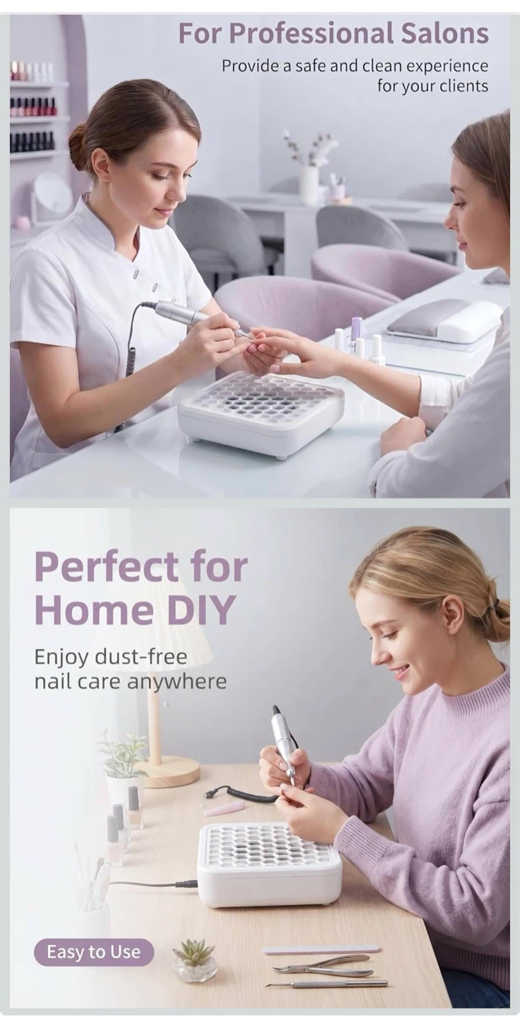 Nail Dust Collector with Strong Suction - photo 4