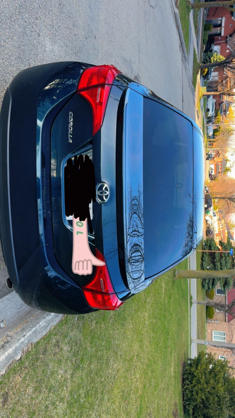Blue Toyota Corolla - photo 3