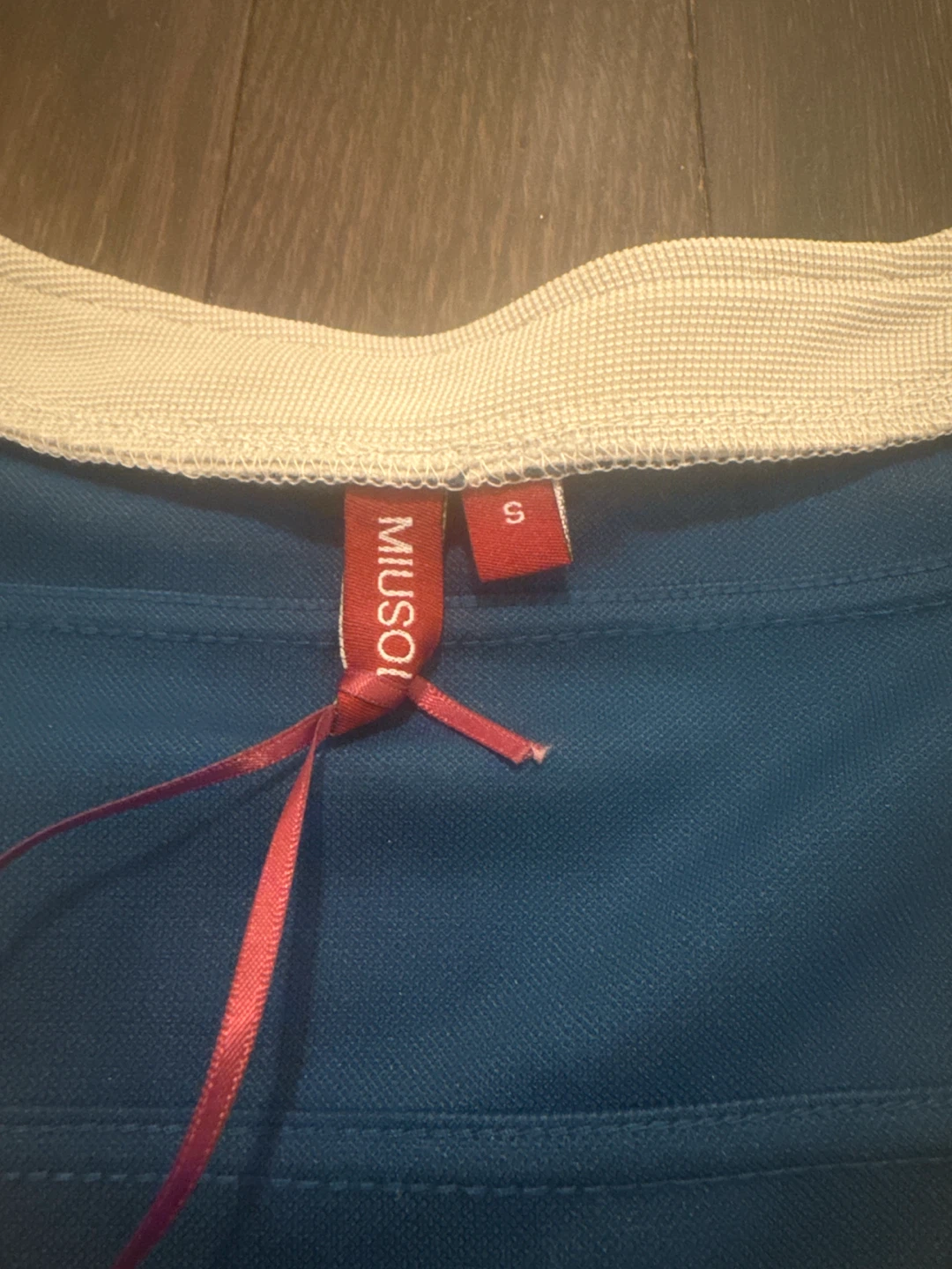 MUSOL Blue Bandage Dress with Zipper - Size S - photo 3