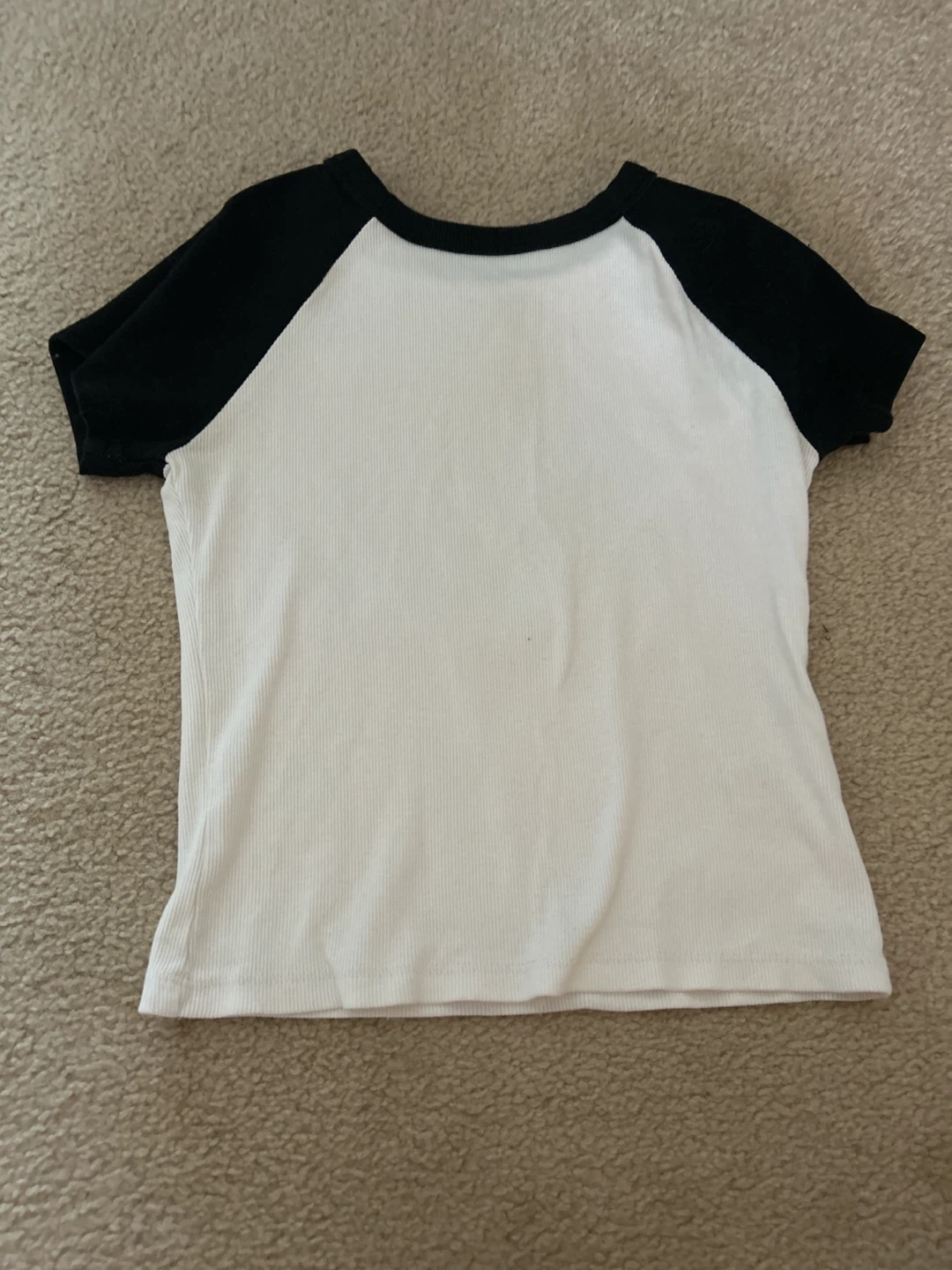 Ribbed Raglan T-Shirt
