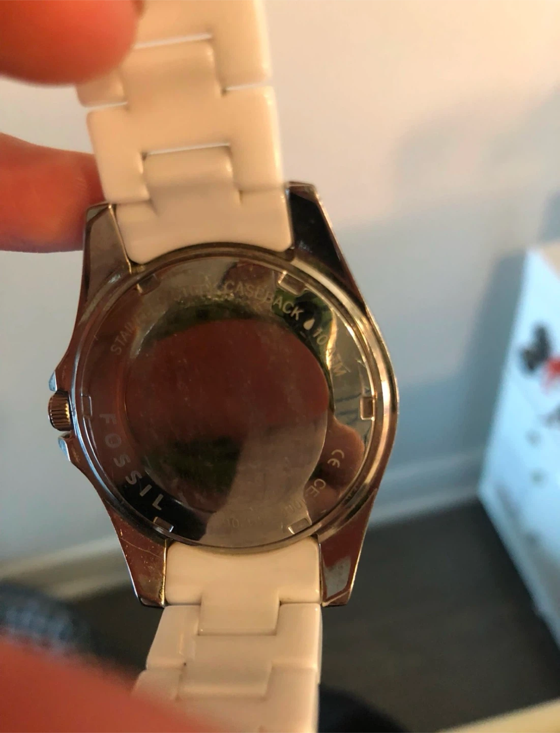 Fossil White Ceramic Watch - photo 3