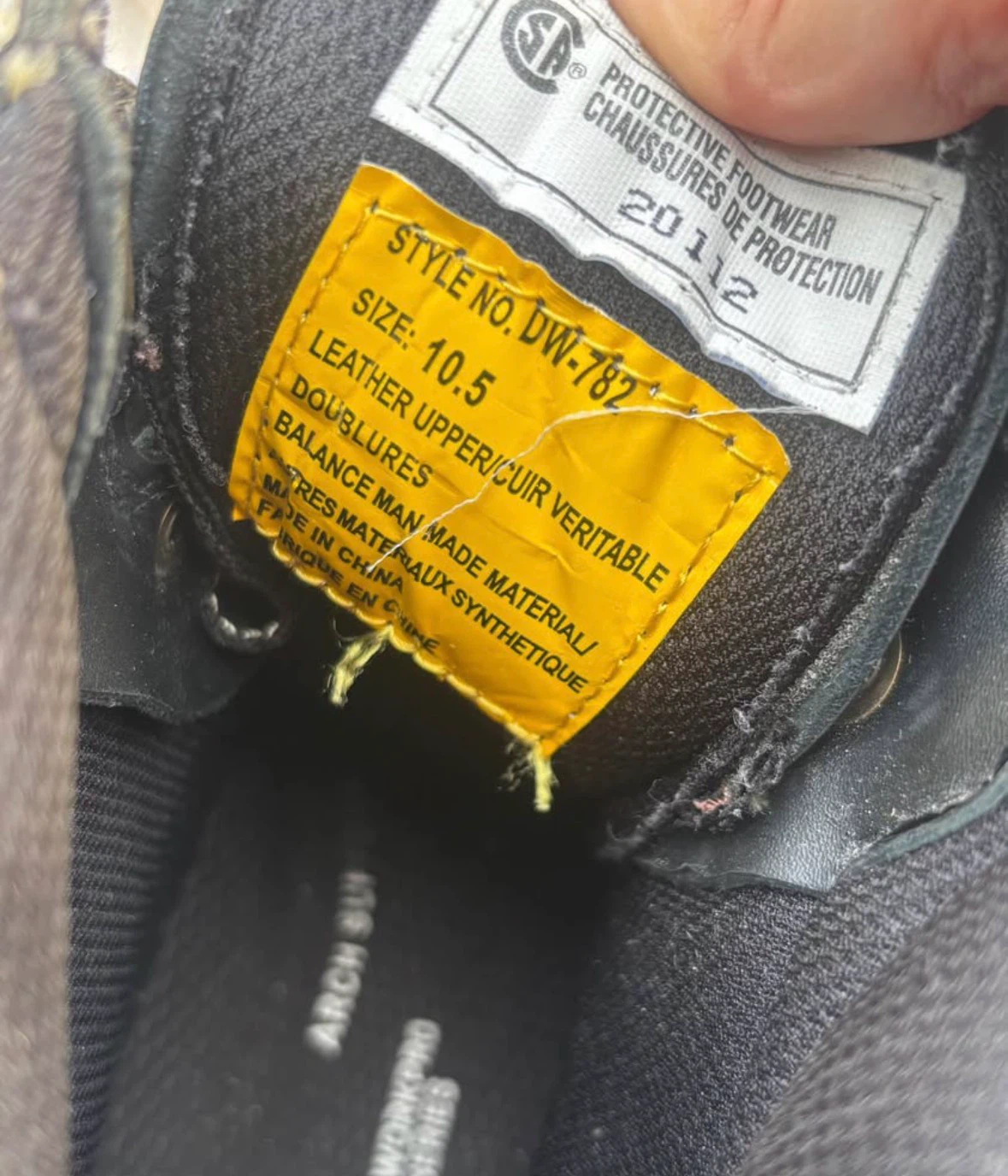 Daffo work boots like new - photo 5