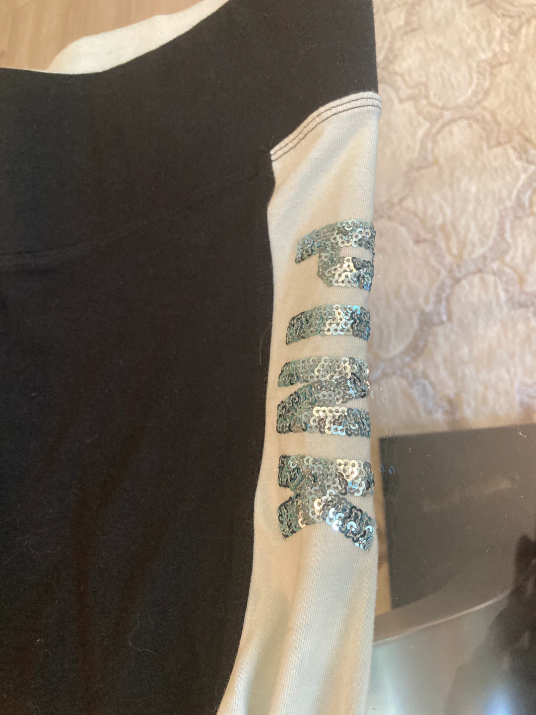Victoria's Secret PINK sequin Leggings - photo 3