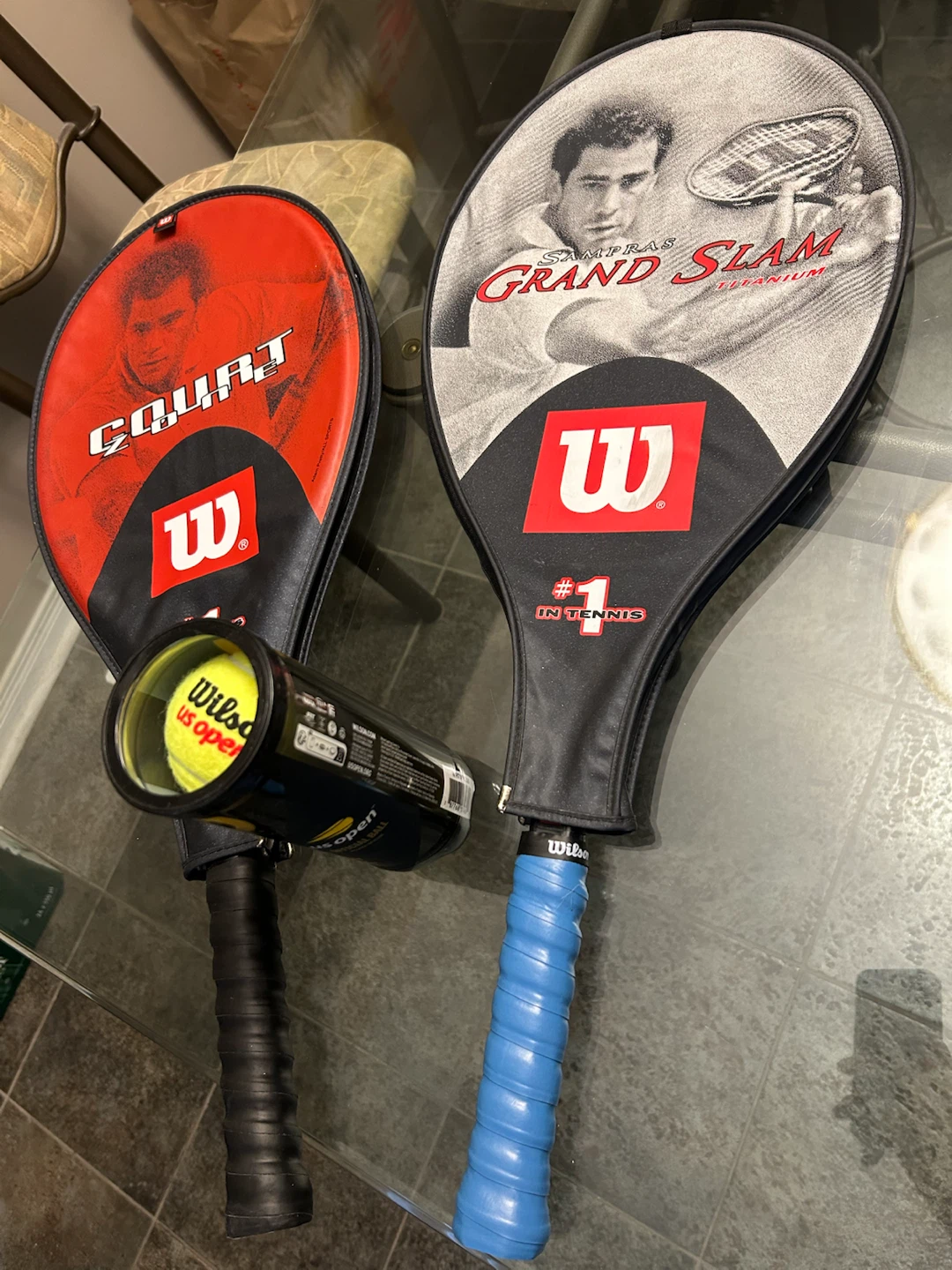 Wilson Grand Slam & Court Zone Tennis Rackets