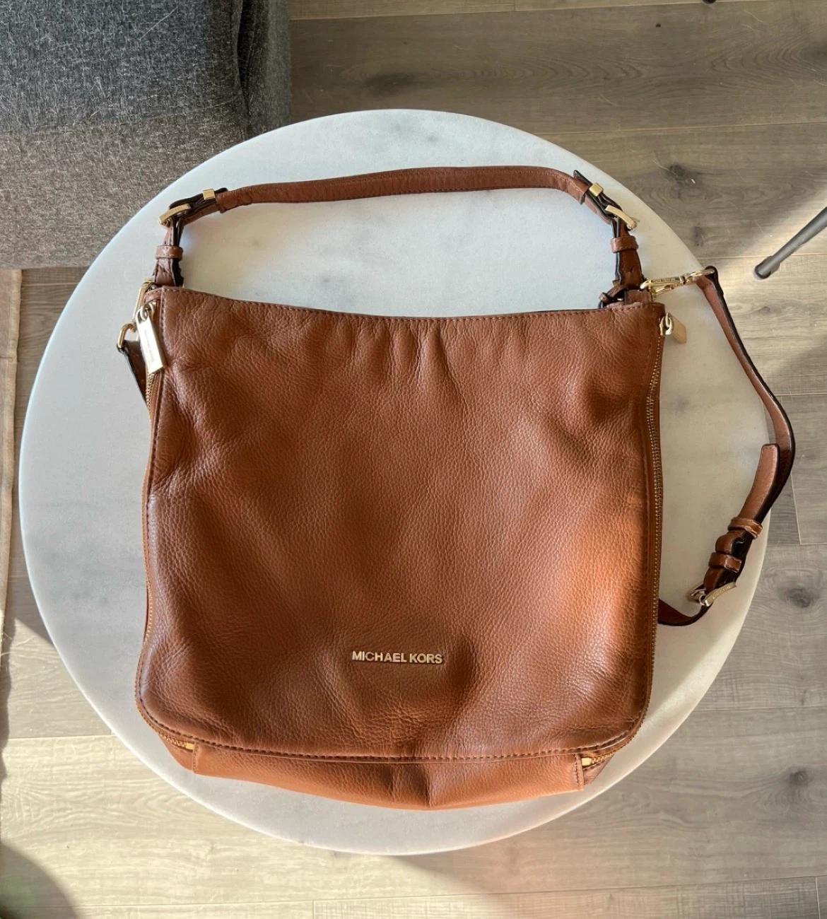 Michael Kors Brown Leather Shoulder Bag - photo 3