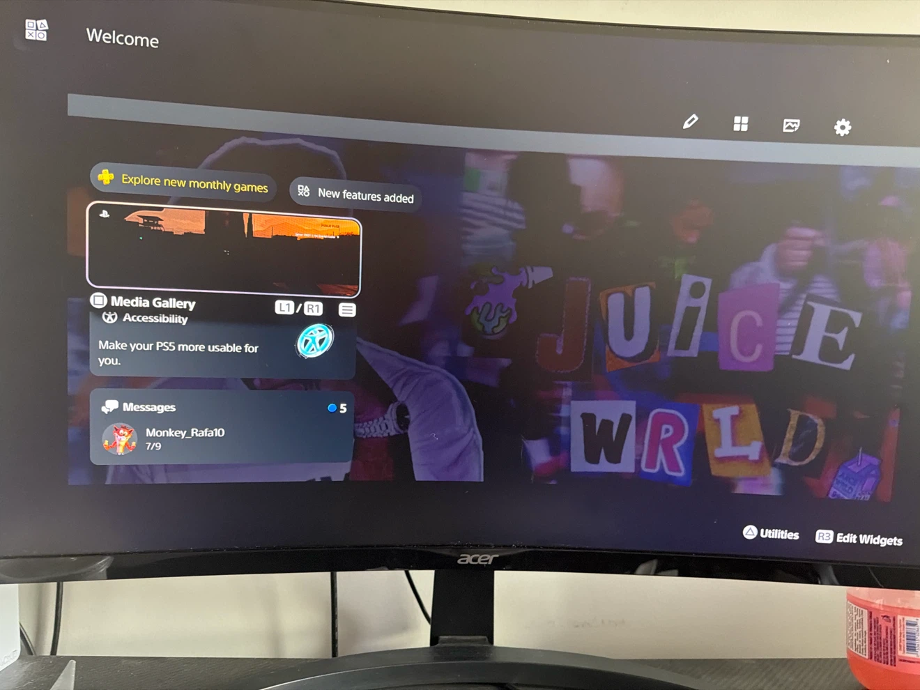 Acer 27" 4K Gaming Monitor – 100Hz – Excellent Condition
