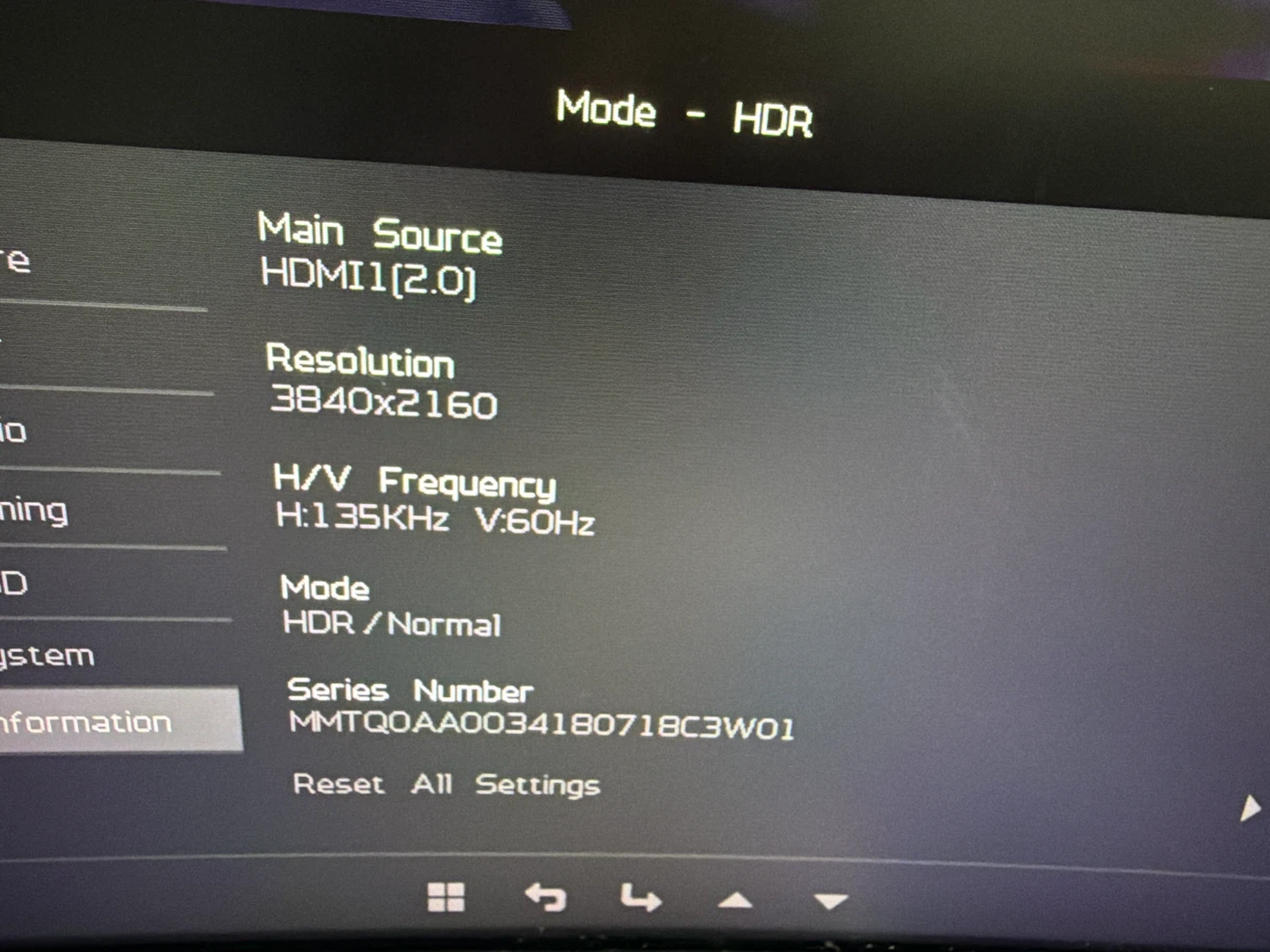 Acer 27" 4K Gaming Monitor – 100Hz – Excellent Condition - photo 2