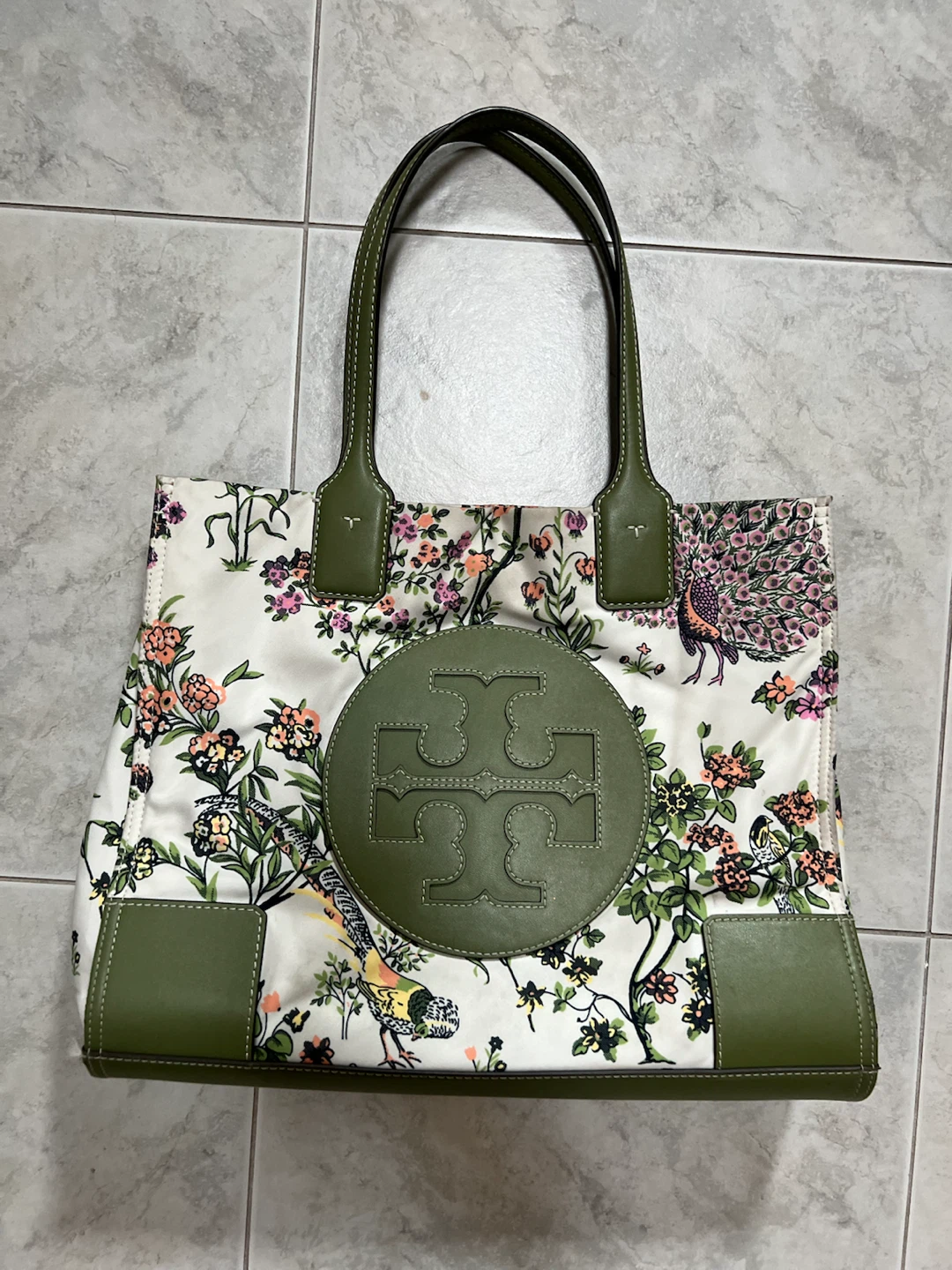Tory Burch Floral Tote Bag