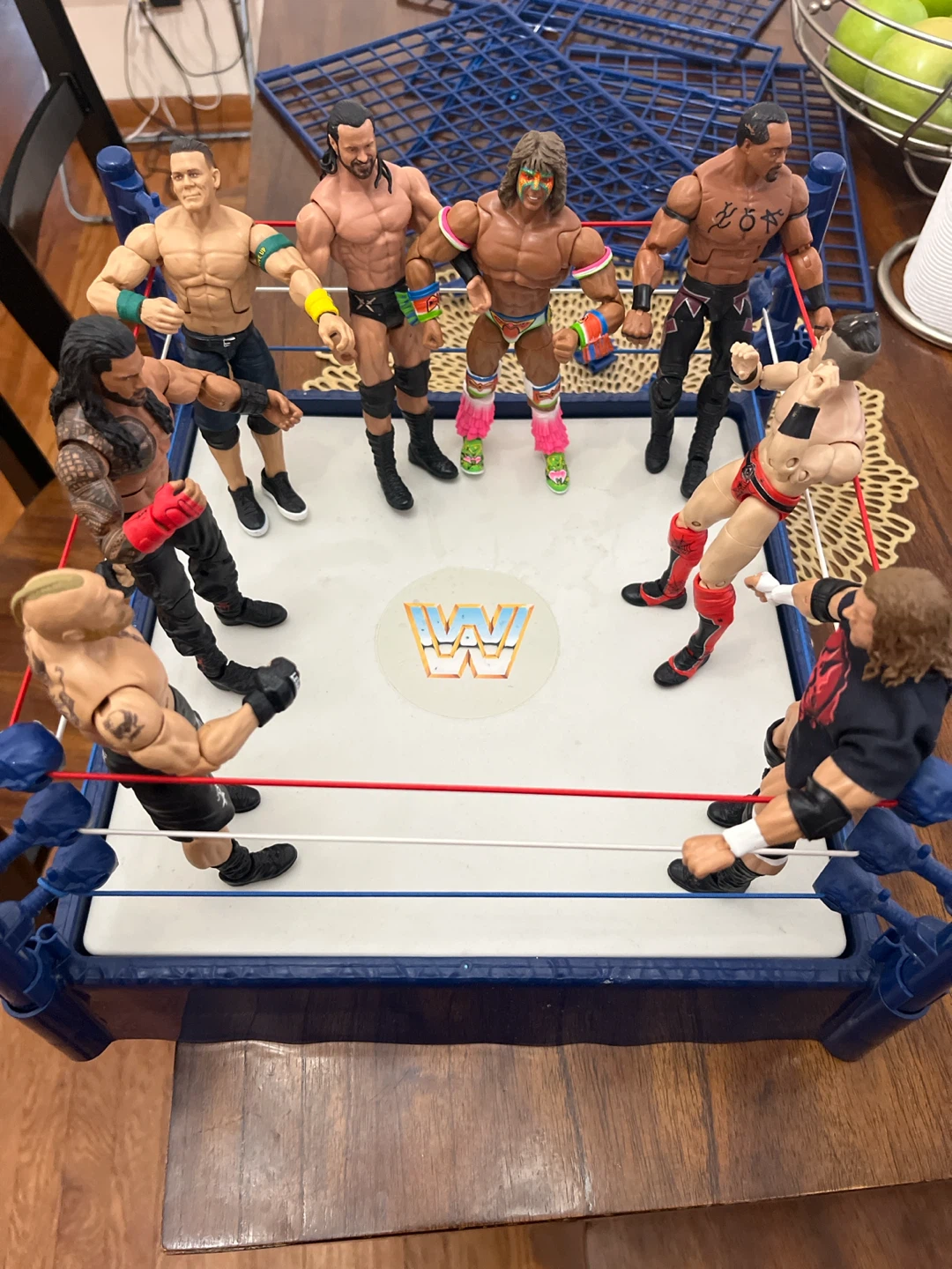 Wrestling Action Figures & Accessories Lot