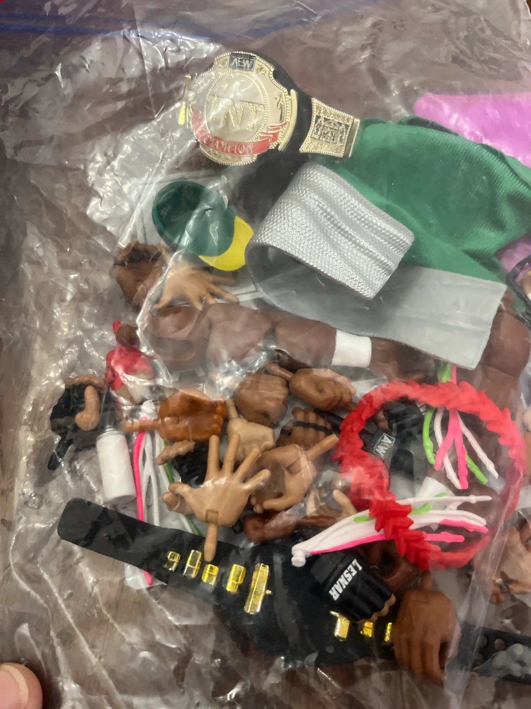 Wrestling Action Figures & Accessories Lot - photo 2