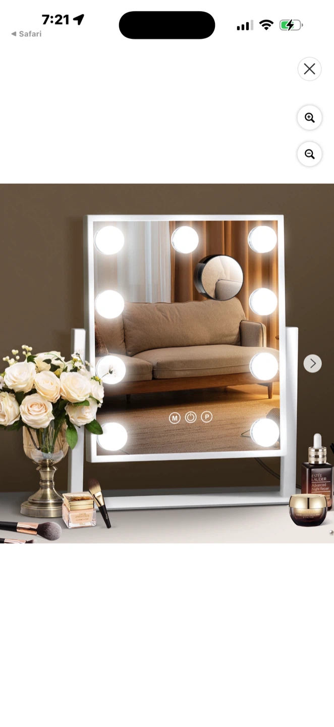 Vanity Light Up Makeup Mirror & Magnifying - photo 2