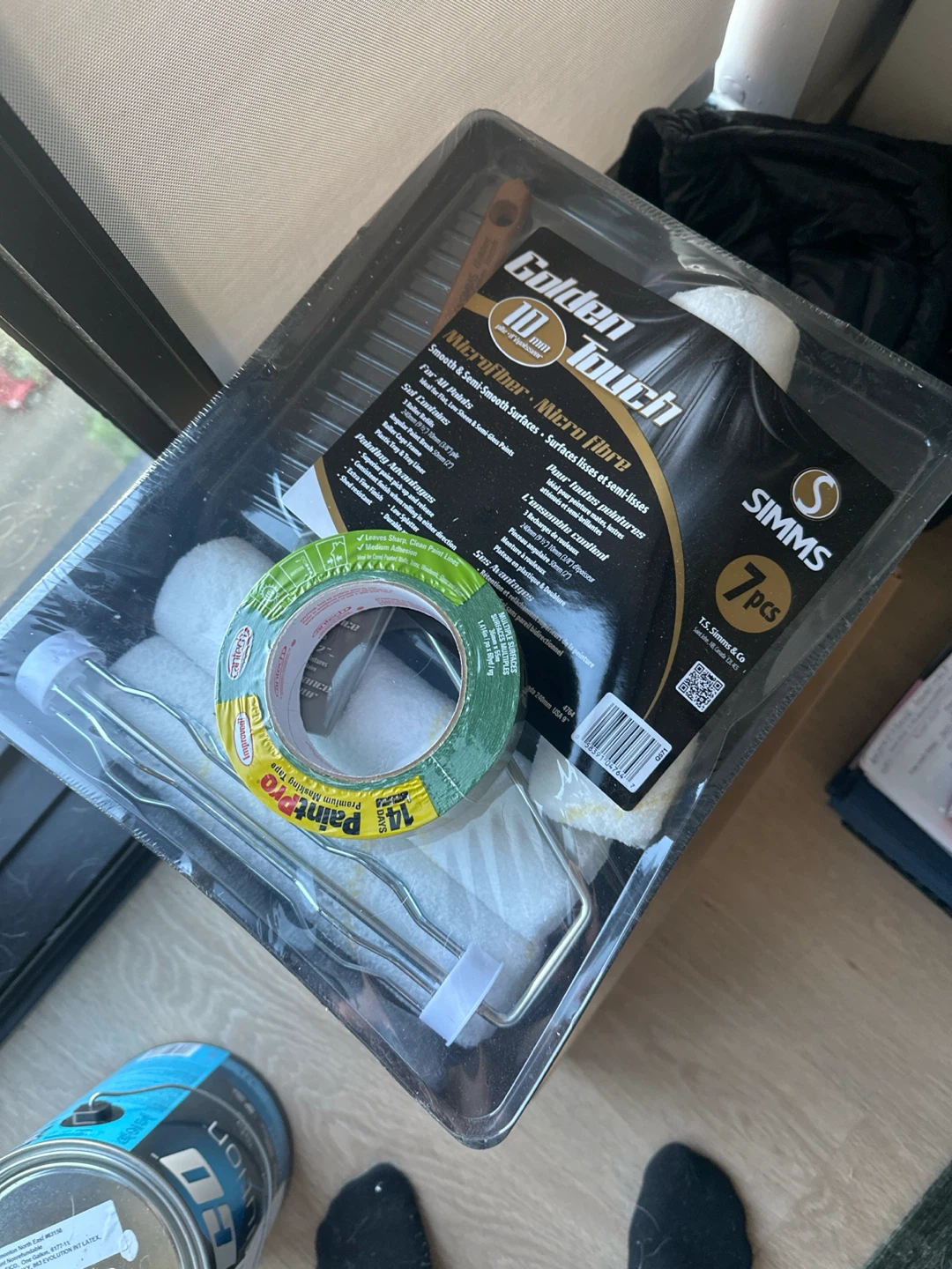 Simms Golden Touch 7pc Paint Roller Kit