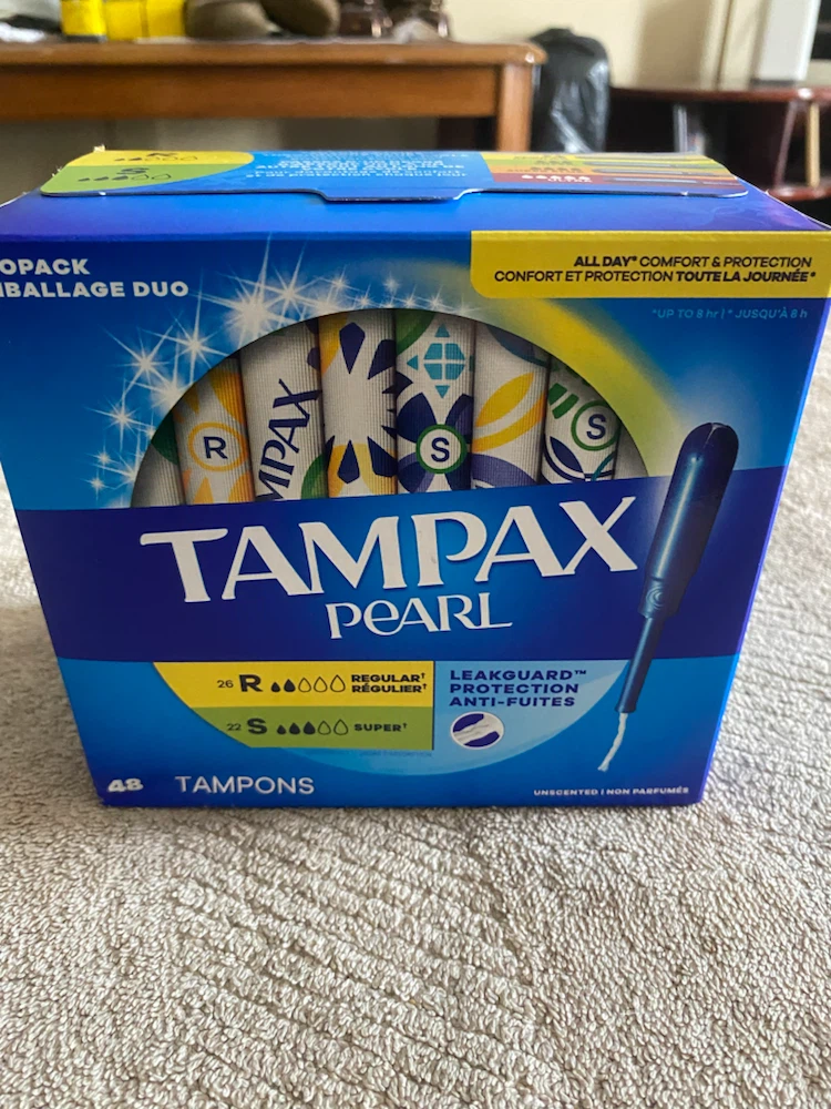 Tampax Pearl Tampons - 48 Count