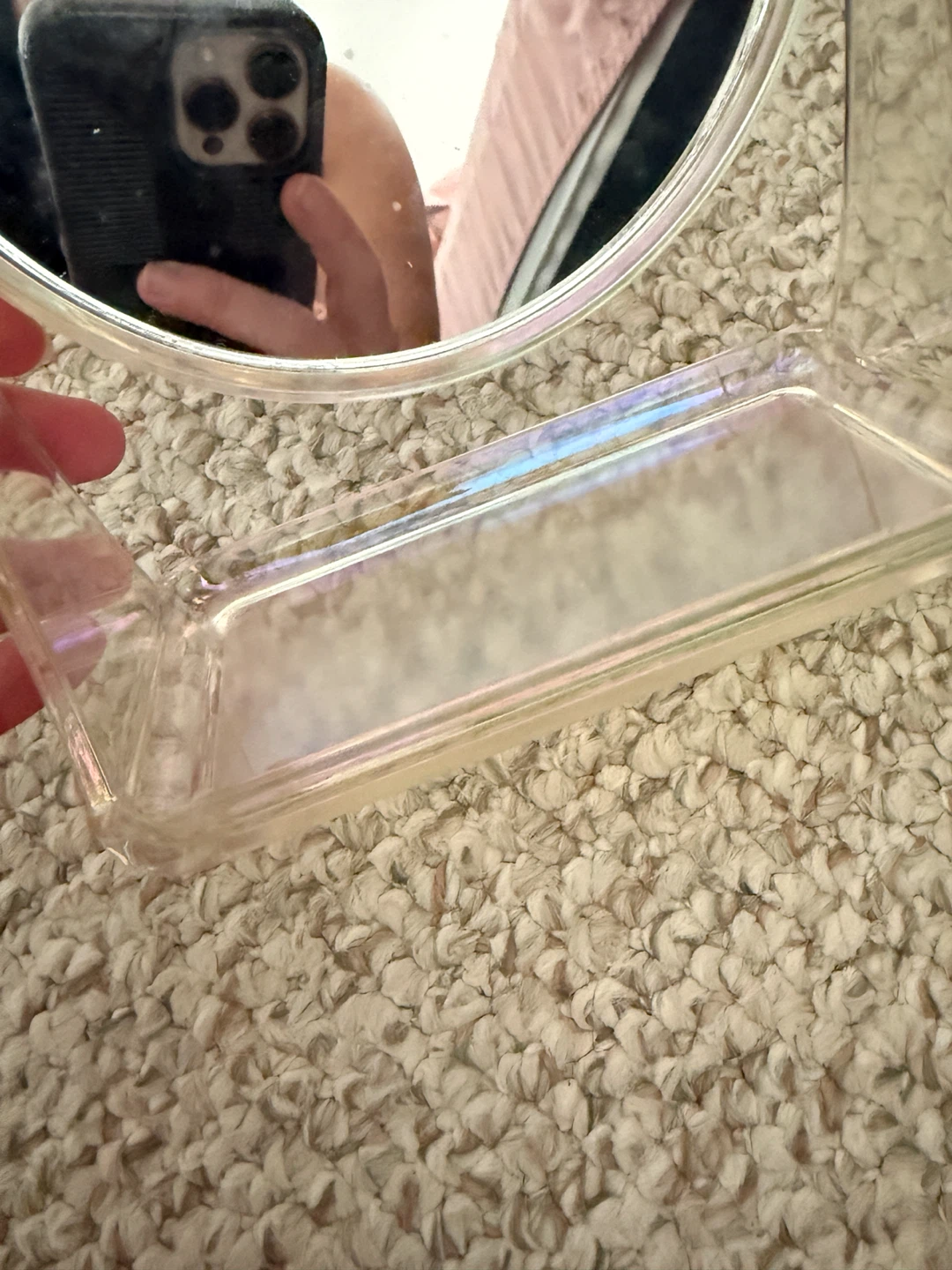 Vanity mirror two sided magnifying table top - photo 3