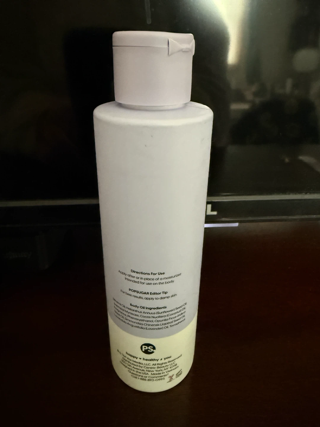 POP SUGAR BODY OIL LAVENDER VANILLA - photo 2