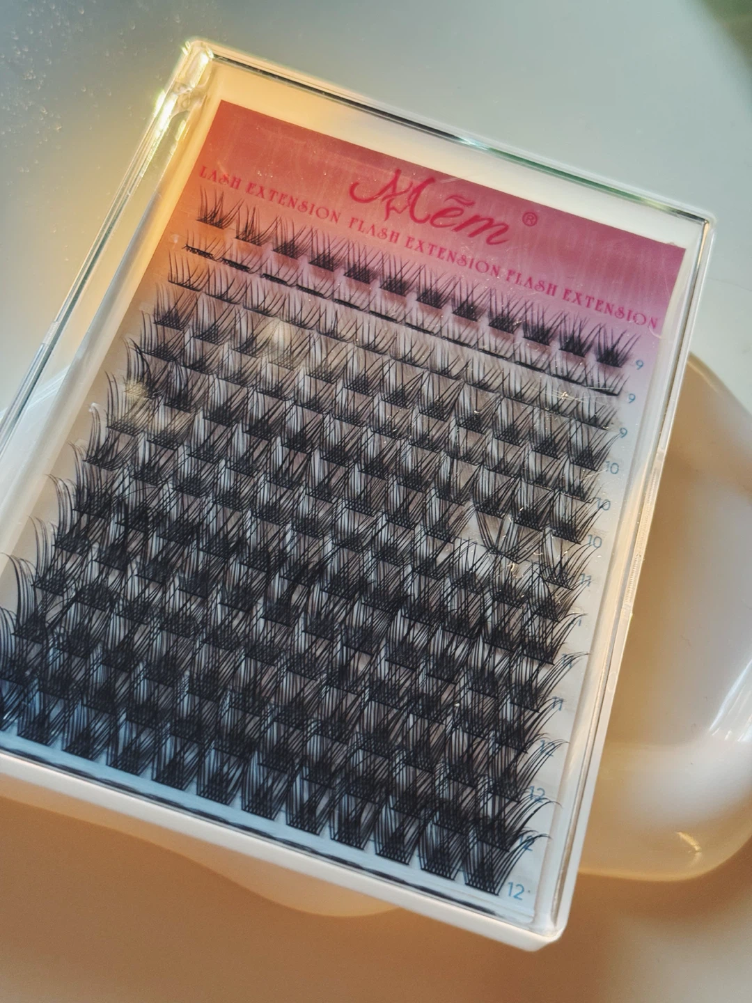 DIY Cluster Eyelash Extensions Kit – 168 Clusters