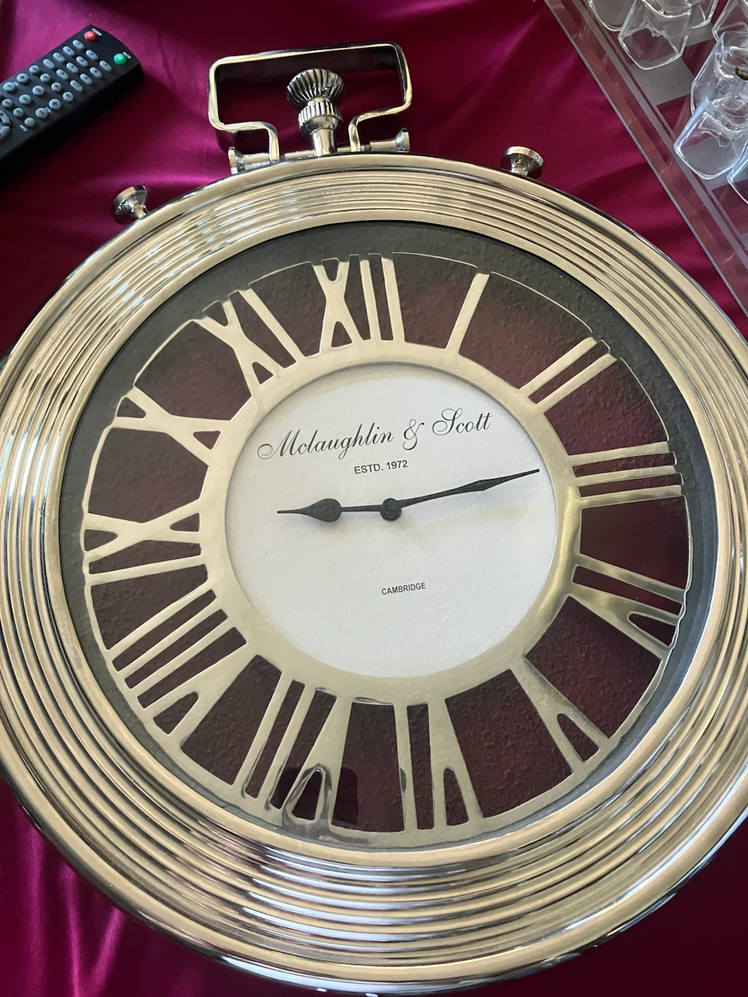 McLaughlin & Scott Cambridge Wall Clock - photo 4