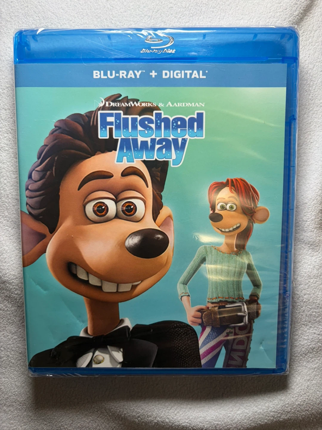 Sealed Flushed Away Blu-ray