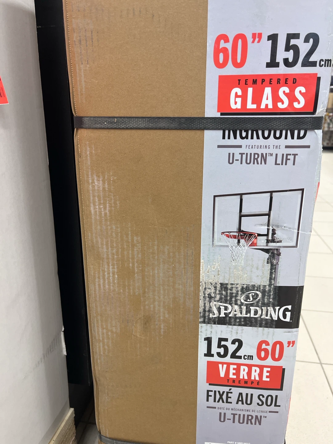 Spalding 60" In-Ground Basketball Hoop - photo 2